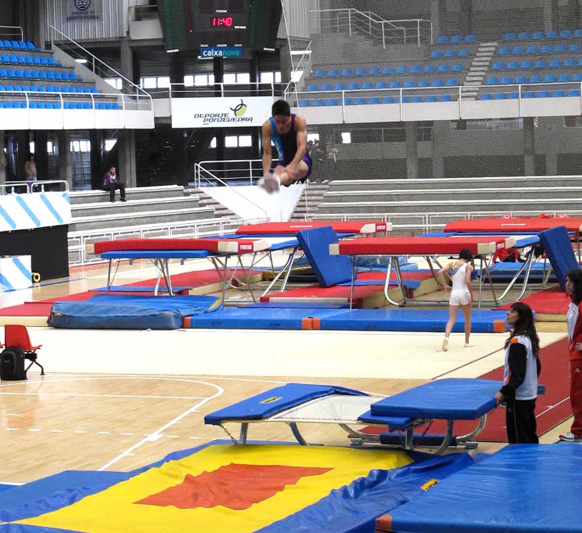 doble-minitramp-trampolin Doble Minitramp