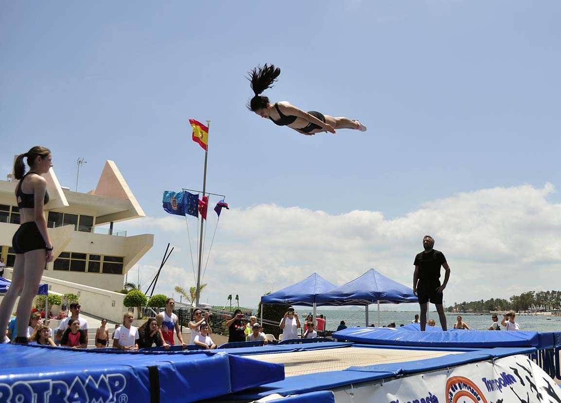 trampolin-gimnasia-playas Trampolín